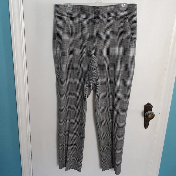 Veronica Beard Gemini Plaid Trousers 8 - Picture 2 of 6